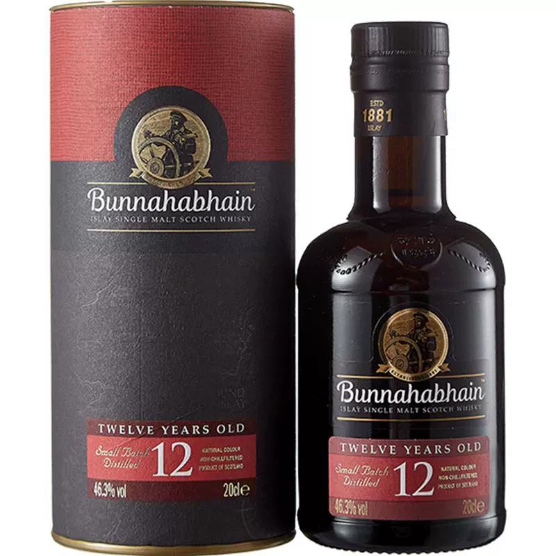 Bunnahabhain 布纳哈本 12年单一麦芽威士忌 700 ￥180.5