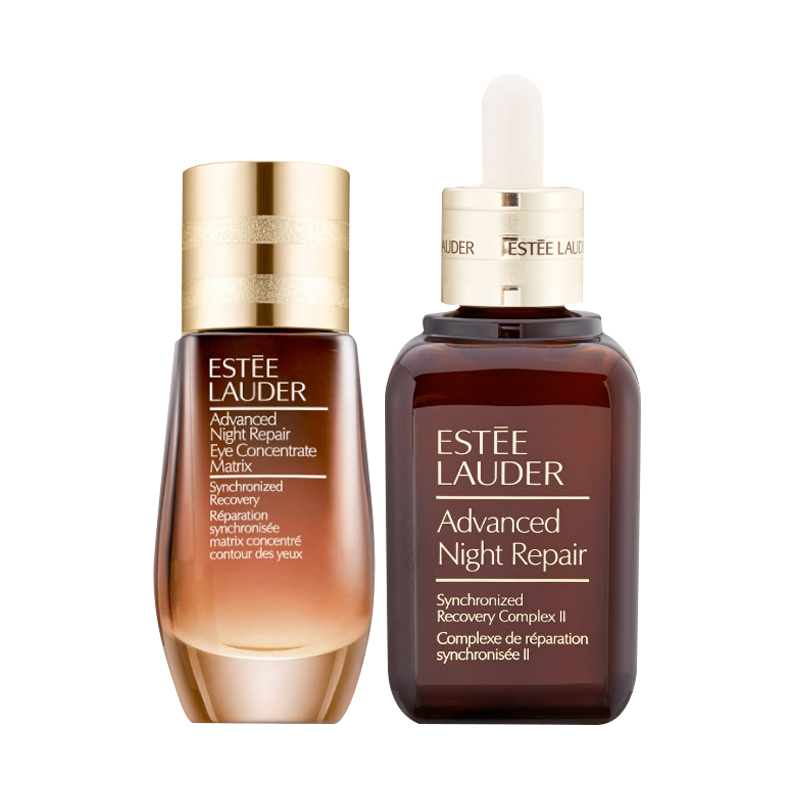 PLUS会员：ESTEE LAUDER 雅诗兰黛 护肤两件套装 （小棕瓶精华50ml+眼部精华15ml）