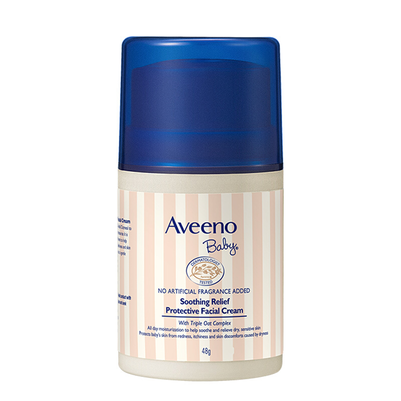 PLUS会员：Aveeno 艾惟诺 婴儿舒缓柔嫩防护面霜 48g 55.2元（需用券）