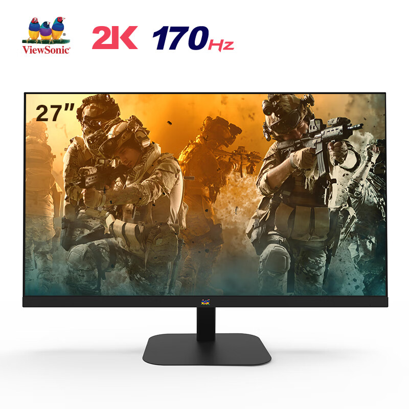 17日20点、PLUS会员：ViewSonic 优派 VX2757 27英寸 IPS G-sync FreeSync 显示器（2560×144