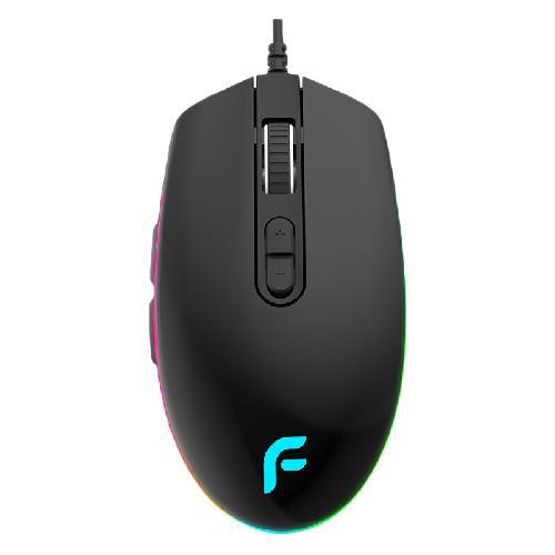 DEARMO 迪摩 F17S 有线鼠标 4200DPI RGB 极致黑 29.9元（需买2件，需用券）