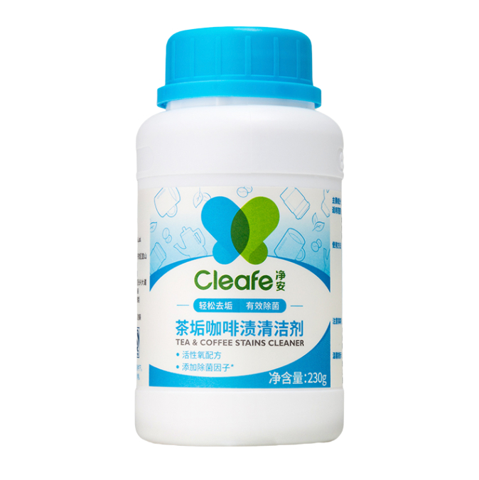 Cleafe 净安 茶垢咖啡渍清洁剂 230g 3.9元（需用券）