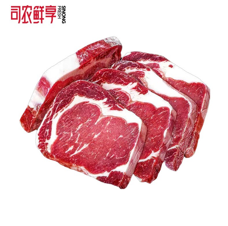 司农鲜享 整切眼肉牛排6片900g+西冷3片450g 149元（需用券）