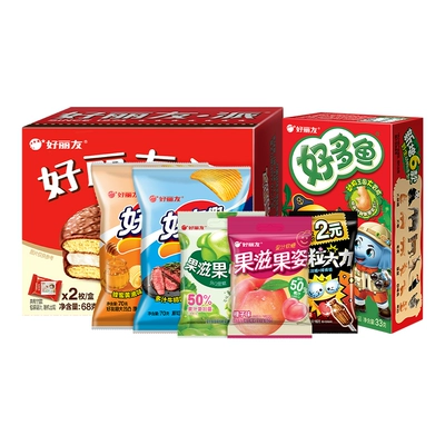 好丽友 巧克力零食合集 任选 × 6件 36.25元（需领券，合6.04元/件）+0.75元 淘