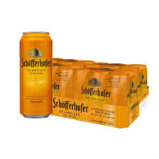 Schoefferhofer 星琥 小麦啤酒 500ml*24听 139元包邮（拍下立减）