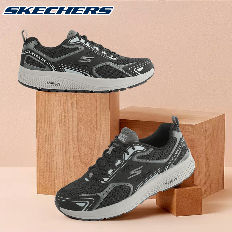 SKECHERS 斯凯奇 男鞋减震舒适冬季男士轻便跑步鞋 220036-BKBL 238元（需用券）