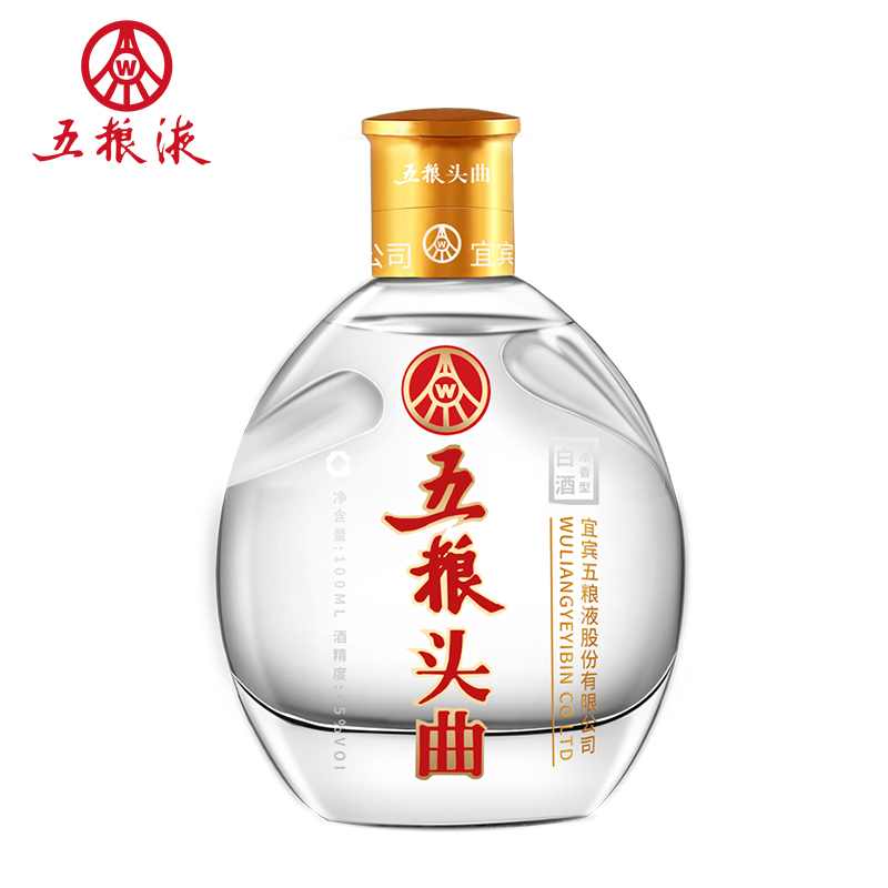 WULIANGYE 五粮液 五粮头曲年份小酒2018年产45度100ml 6.6元