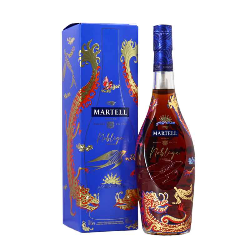 MARTELL 马爹利 名士2024 700mL 干邑白兰地 法国原装进口 507元