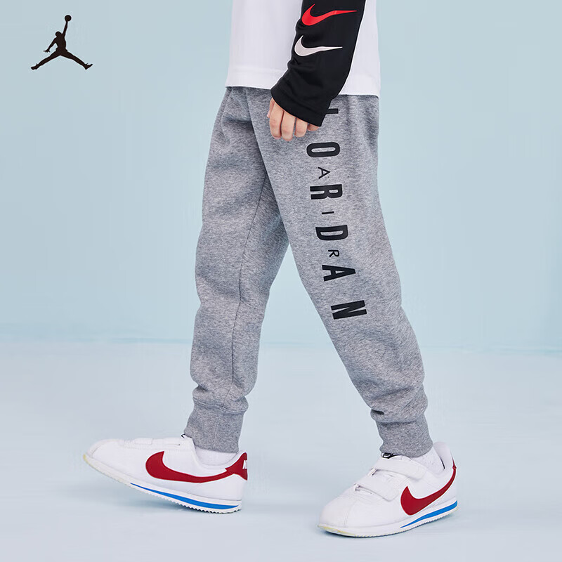 AIR JORDAN Jordan耐克童装男女童针织运动长裤 JD2012139GS-001 160(XL) 87.94元（需买2