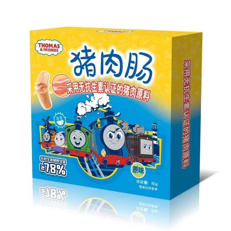 THOMAS & FRIENDS 小火车（THOMAS & FRIENDS）小火车猪肉肠（原味） 8.89元（需买2件