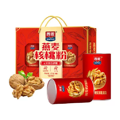 88VIP：西麦礼盒装燕麦片1kg×1盒 27.56元（需领券）