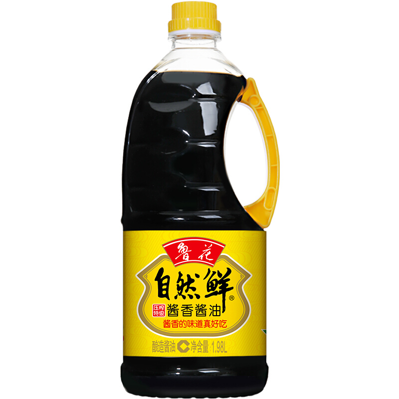 luhua 鲁花 自然鲜 酱香酱油 1.98L 12.96元