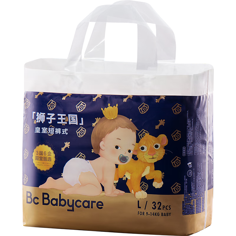 88VIP会员：babycare 皇室狮子王国系列 拉拉裤 L20片 30.05元包邮（需用券）