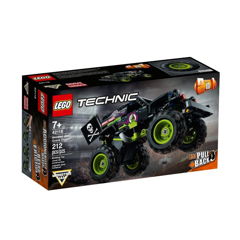 LEGO 乐高 Technic科技系列 42118 疯狂大脚怪 掘墓者 131.97元