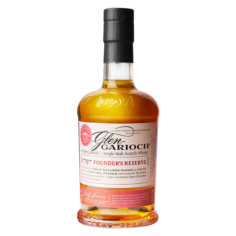 概率券：Glen Garioch 格兰盖瑞 英国 单一麦芽威士忌 48%vol 700ml 1797创立者纪念