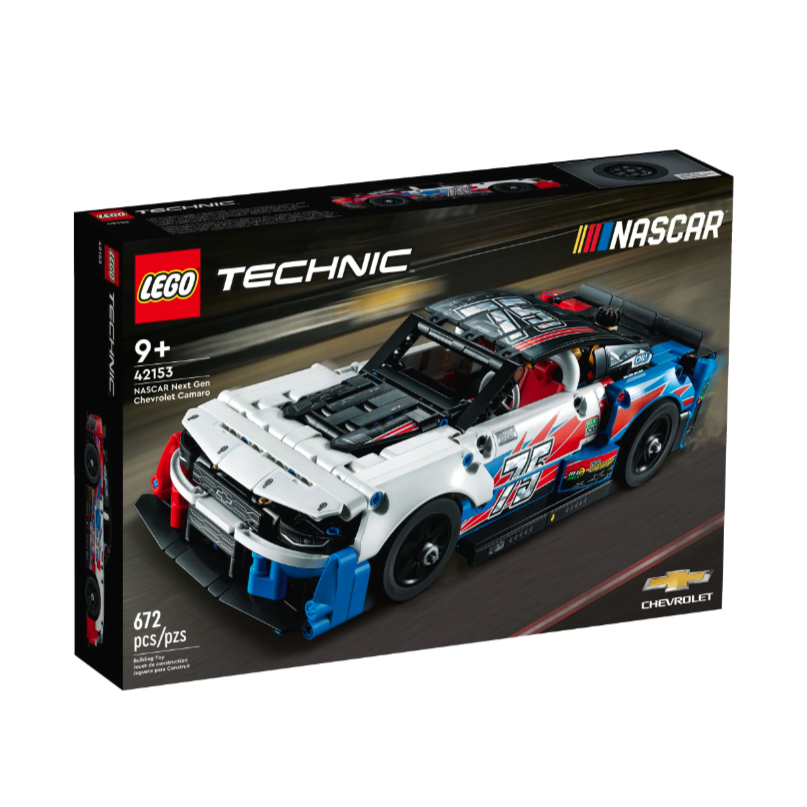 LEGO 乐高 Technic科技系列 42153 新一代雪佛兰科迈罗 ZL1 NASCAR 赛车 299元（需用