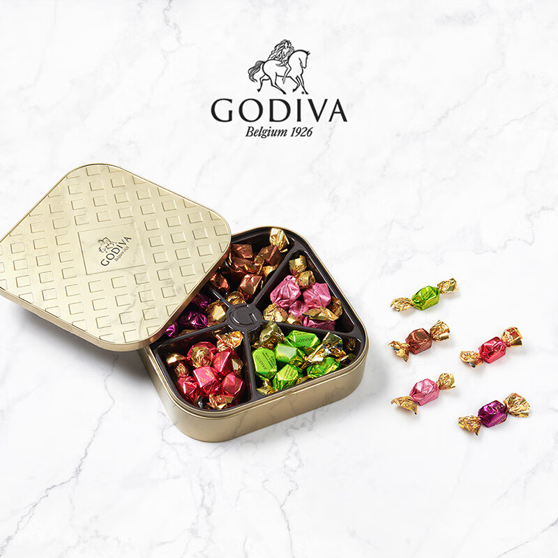 GODIVA 歌帝梵 乐享缤纷立方巧克力25颗 132.48元（需用券）