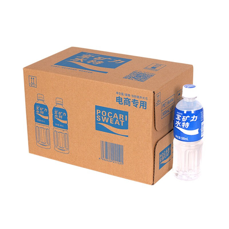 POCARI SWEAT 宝矿力水特 电解质水 500ml*15瓶 63元