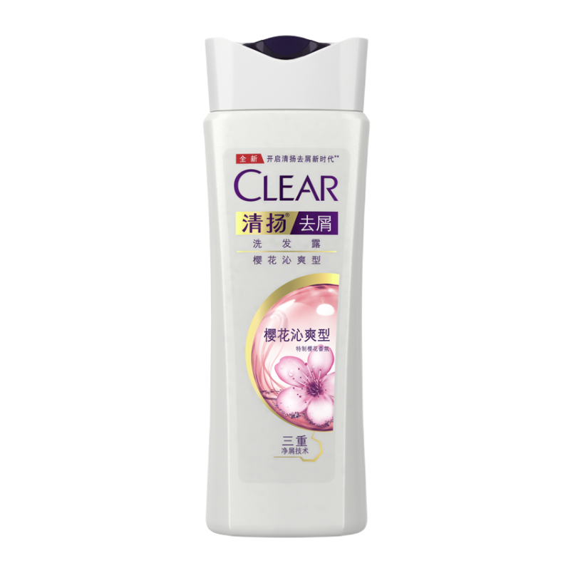 CLEAR 清扬 去屑洗发露 樱花沁爽型 205g 18.9元