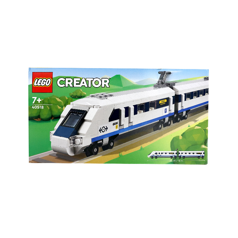 LEGO 乐高 40518 高速列车 创意拼装积木玩具 109.25元