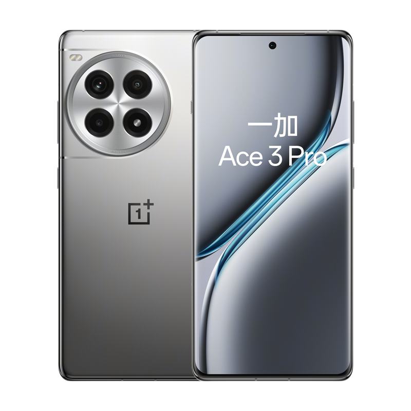 双11狂欢、拼多多百亿补贴：OnePlus 一加 Ace 3 Pro 5G手机 24G+1T 钛空镜银 3555元