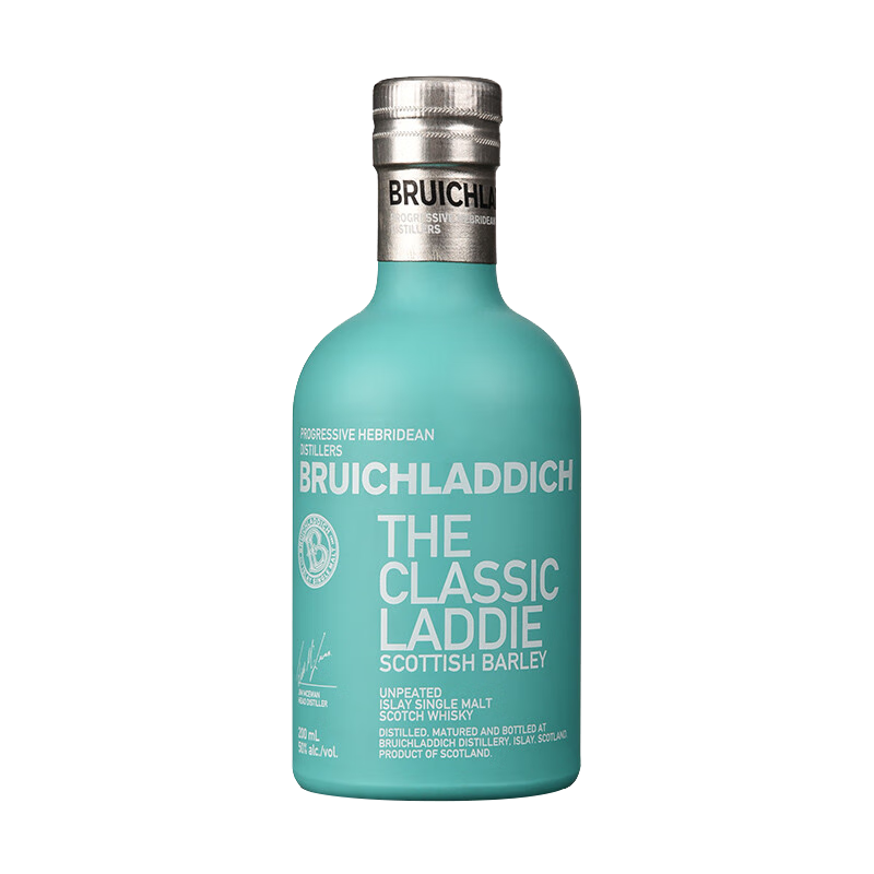 店铺会员：布赫拉迪（Bruichladdich）洋酒 经典单一麦芽苏格兰威士忌 布赫拉