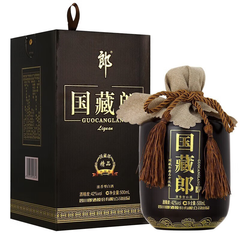 LANGJIU 郎酒 国藏郎 浓香42度 500mL*1瓶 95元（需用券）