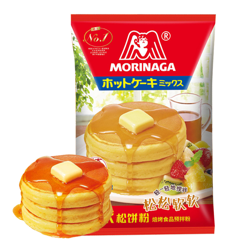 88VIP：Morinaga 森永 松饼粉 600g (150g*4小袋) 日本进口 25.56元