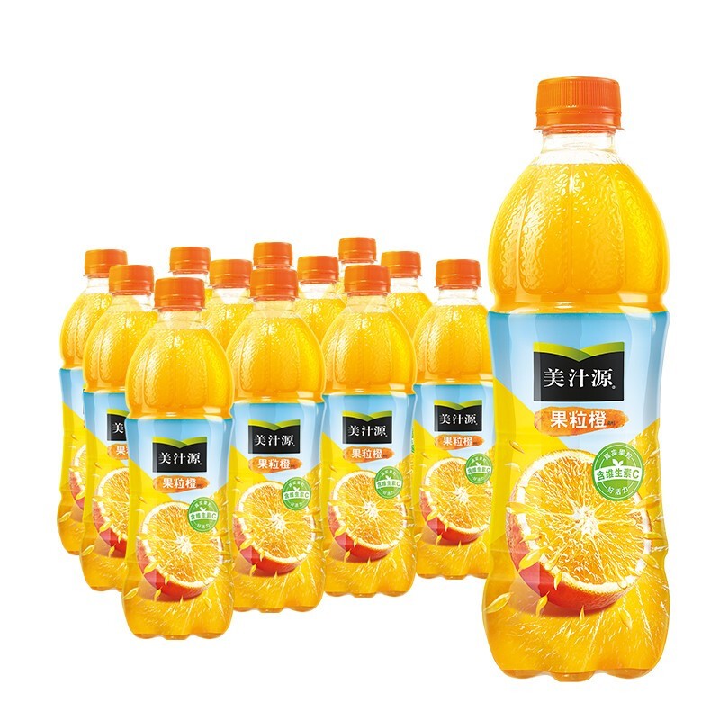 Fanta 芬达 Minute Maid 美汁源 果粒橙 450ml*12瓶 35.9元