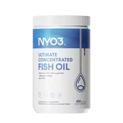 NYO3挪威进口四倍深海鱼油成人高浓度omega3胶囊1200mg记忆400粒 118.83元（需领