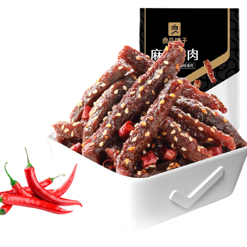 BESTORE 良品铺子 靖江风味系列 麻辣牛肉 108g 21.9元