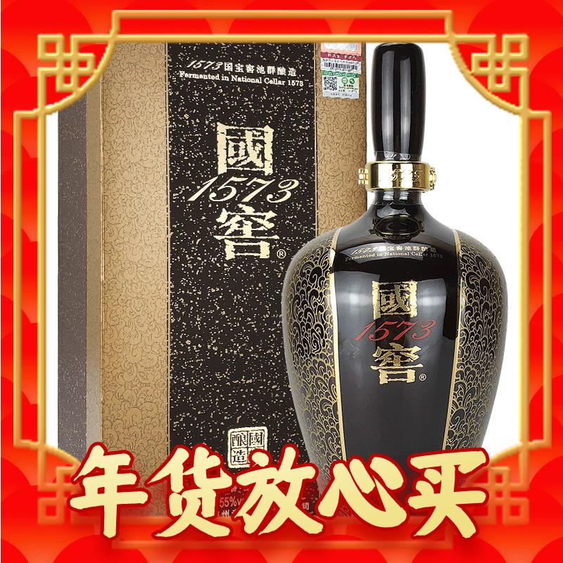 国窖1573 金榜题名 55%vol 浓香型白酒 1L 礼盒装 2388元（需用券）