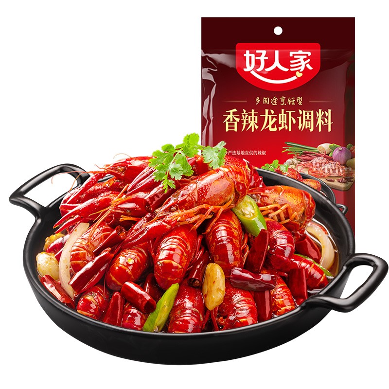 TEWAY FOOD 好人家 香辣小龙虾调味料150g*3 19.47元（需用券）