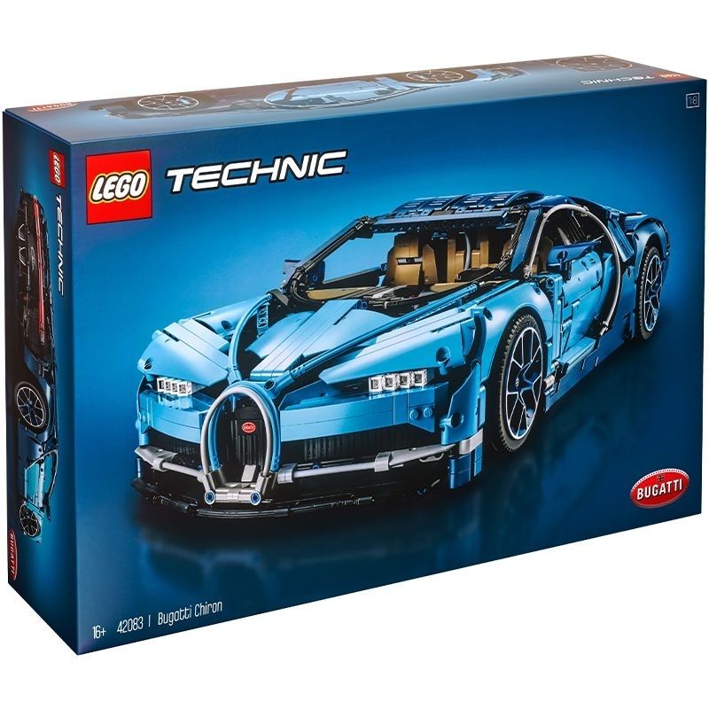 百亿补贴：LEGO 乐高 42083 布加迪威龙 拼装积木玩具 1671元