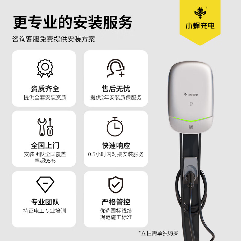 HIVEWALLBOX 小蜂充电 7kW充电桩新能源汽车充电器 1799元