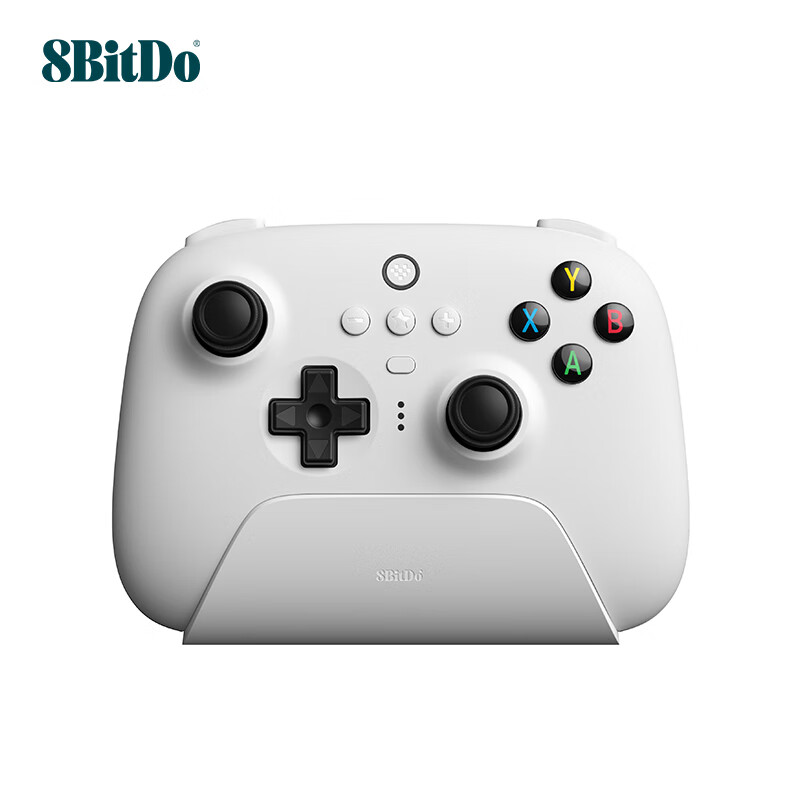 PLUS会员：8BITDO 八位堂 猎户座真无线游戏手柄 冰雪白 霍尔版 169.05元包邮（