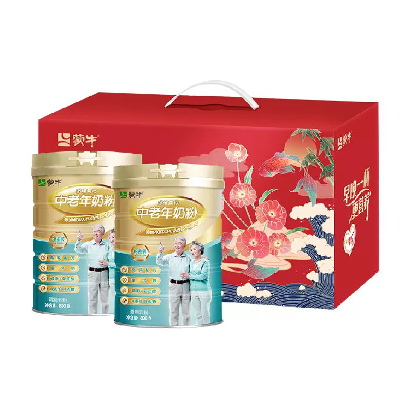 MENGNIU 蒙牛 铂金装 多维高钙 中老年奶粉 ￥72.26