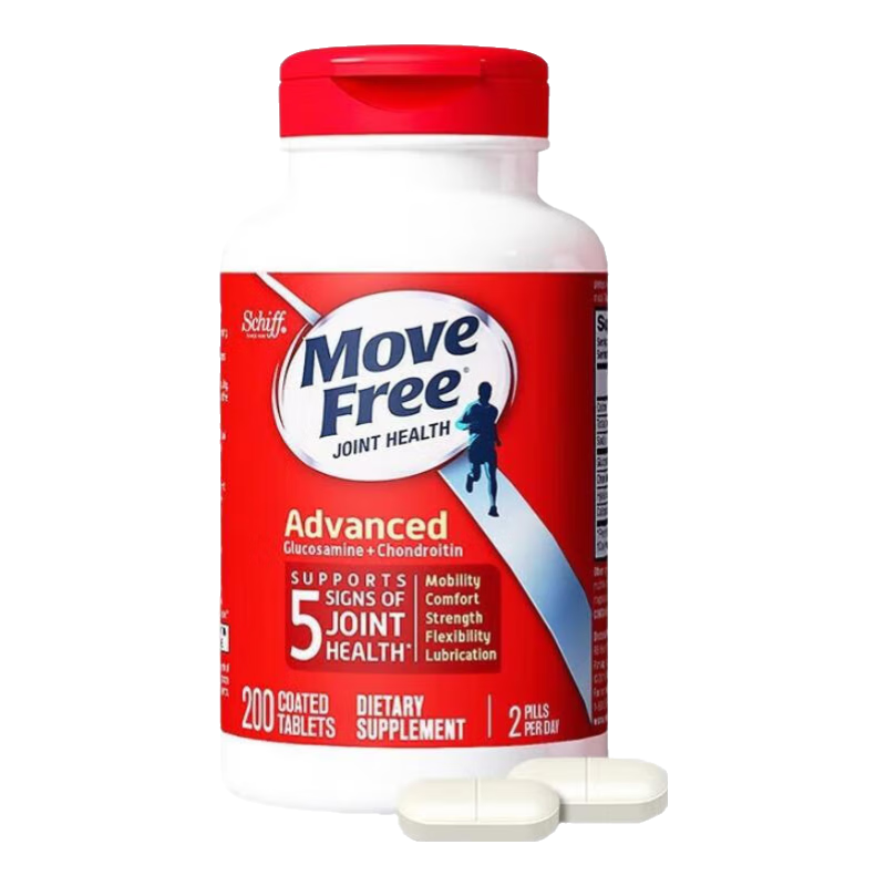 益节 氨糖软骨素钙片 日常养护 200粒---165元（需买2件，需用券）