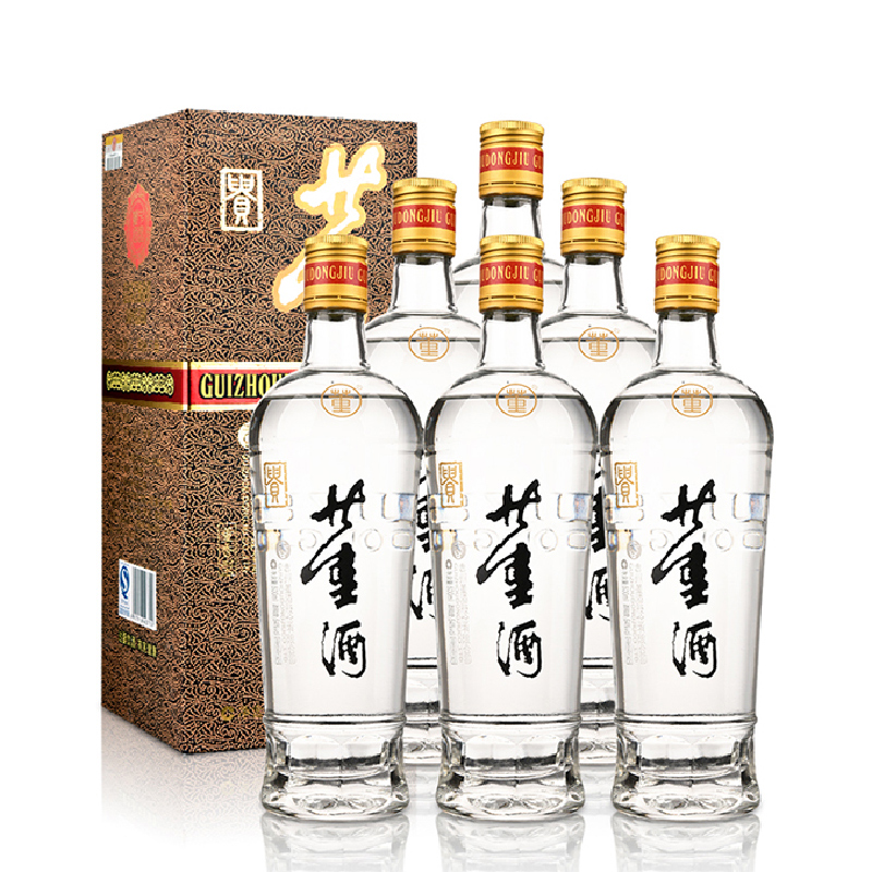 88VIP：董酒 老贵董酒54度500ml*6瓶整箱送小白标125ml 388元