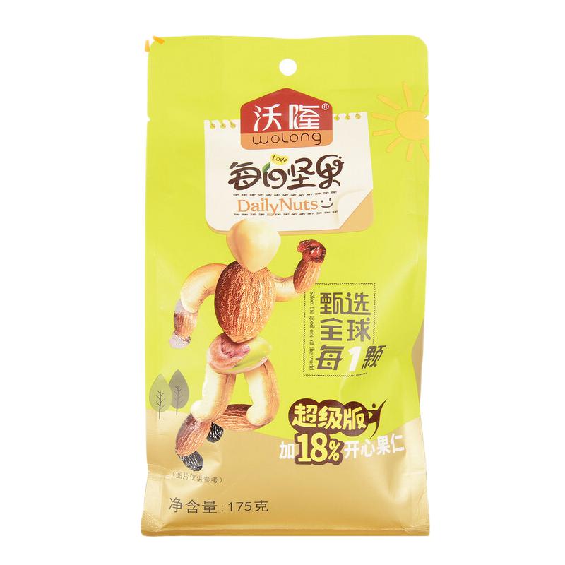 wolong 沃隆 每日坚果 超级版 175g 25.73元