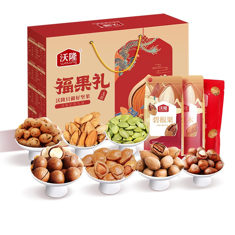 wolong 沃隆 福果礼 A款 1.25kg 礼盒装 89元（需用券）