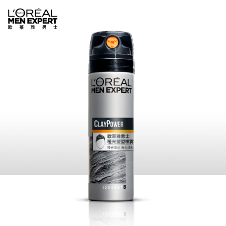 巴黎欧莱雅 欧莱雅 (LOREAL)男士造型哑光塑型喷雾200ml 38.92元（需买2件，需用