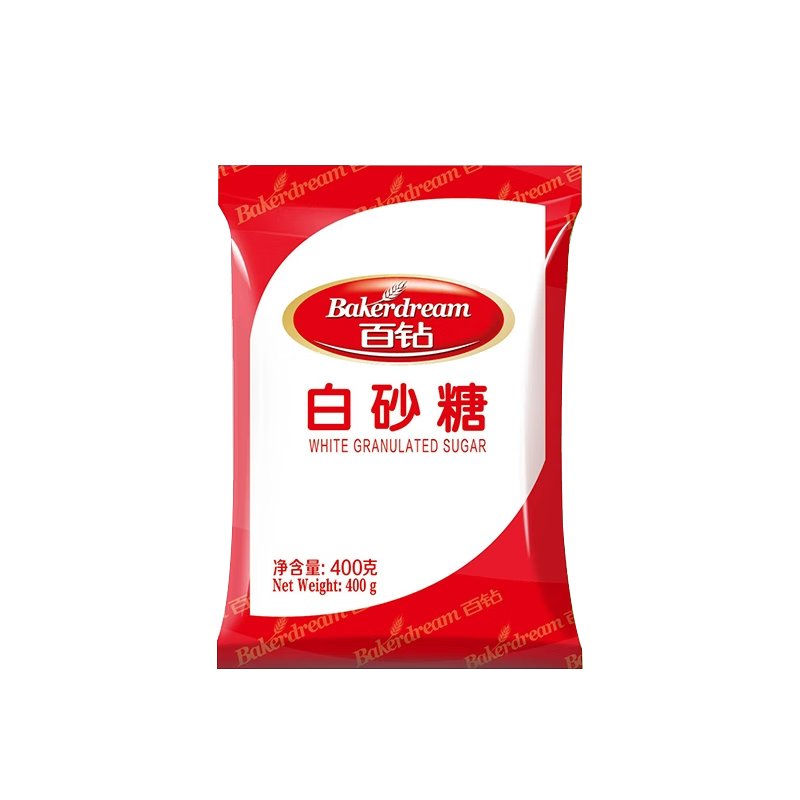 百钻 白糖白砂糖400g*5件 19.75元（3.95元/件）