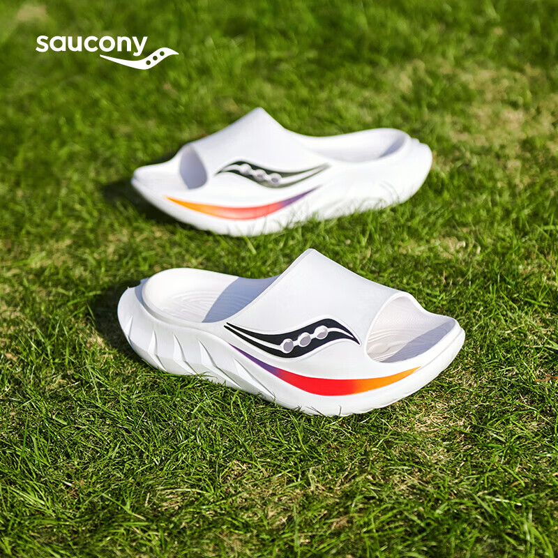 saucony 索康尼 摇篮Cradle 2夏季运动拖鞋男女同款沙滩鞋防滑耐磨外穿凉拖鞋S2