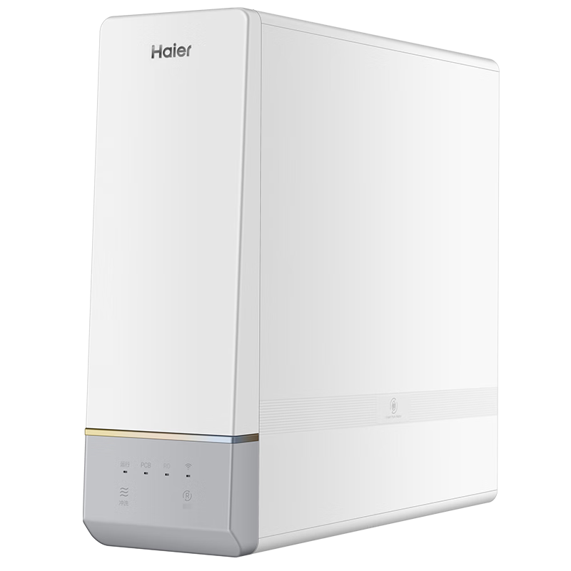 预售、PLUS会员：Haier 海尔 HRO10H11+HP-45 玉净鲜活系列 厨下式净水器+前置过滤