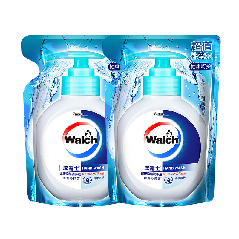 Walch 威露士 健康呵护洗手液525ml*1袋 7.9元