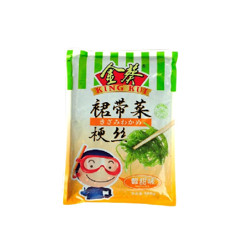 金葵 裙带菜梗丝 酸甜味 500g 9.8元（需用券）