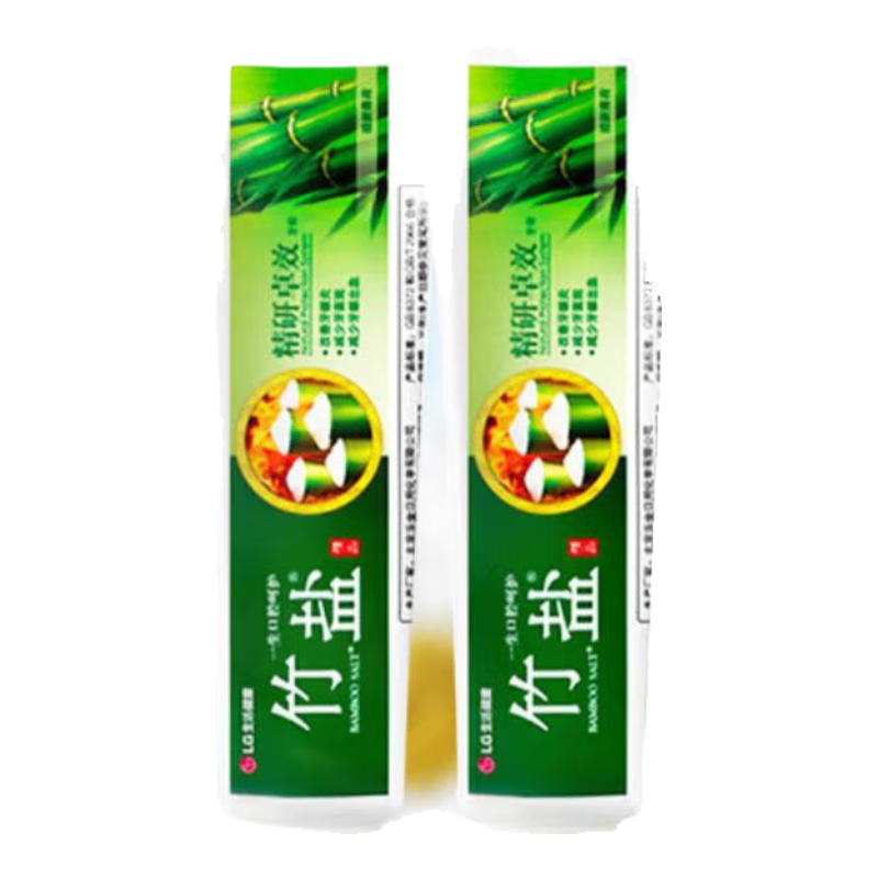 plus会员:竹盐 精研卓效旅行牙膏30g*3支＊5件 7元包邮，1.4元/件（57元+返50元E