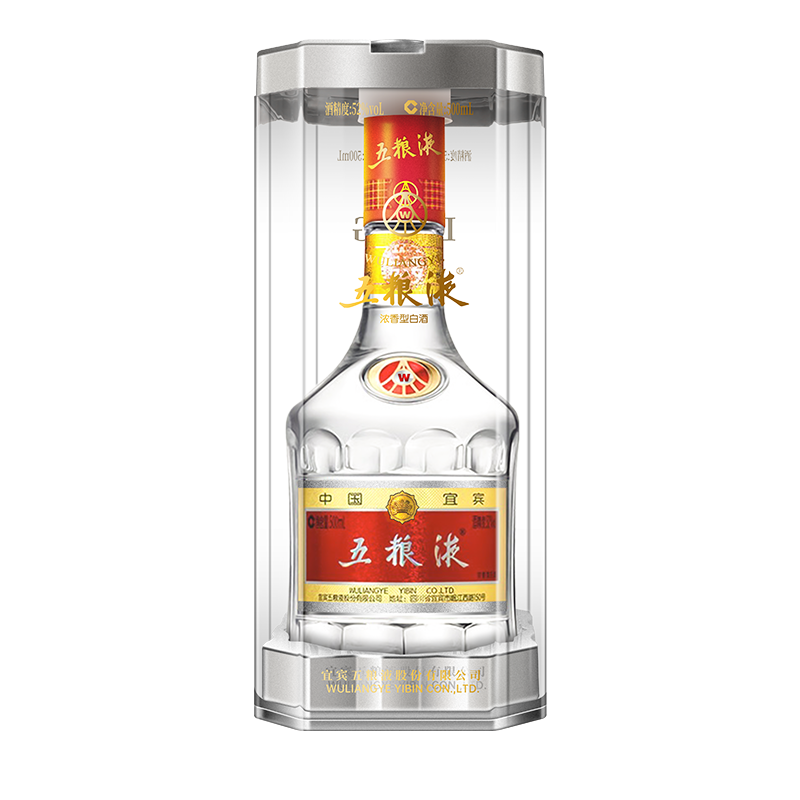 WULIANGYE 五粮液 普五 第七代 52度浓香型白酒海外版 500ml ￥798.55