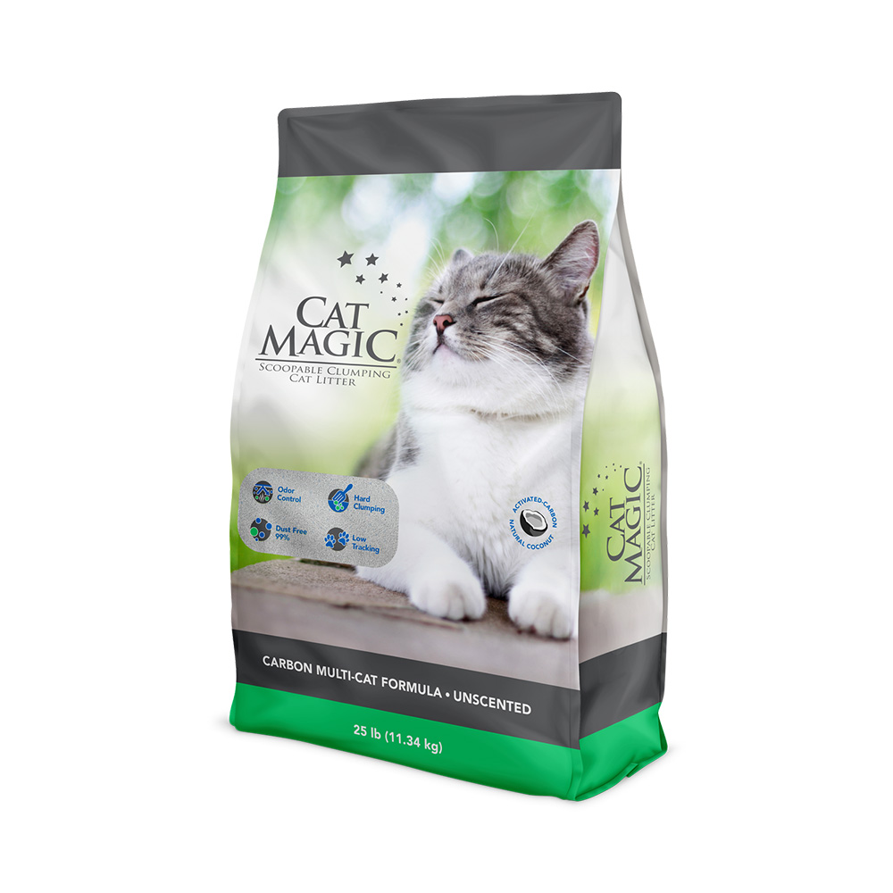 PLUS会员：CAT MAGIC 喵洁客 膨润土猫砂 25磅 85.5元（需买2件，共171元，双重优